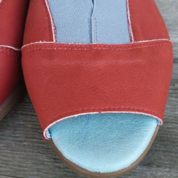 Cloud Footwear CALIBER Leather Sandal Slingback Size 8 - 8.5 Peep Toe co… - Picture 5 of 15